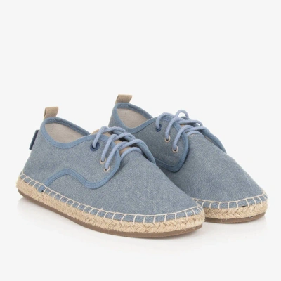 Mayoral Teen Boys Blue Lace-up Espadrilles