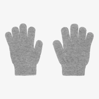 Mayoral Teen Boys Grey Knitted Gloves