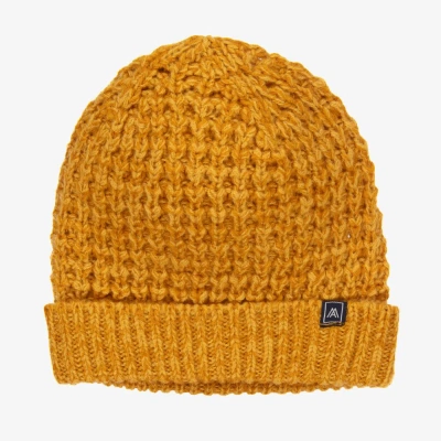 Mayoral Teen Boys Yellow Knitted Hat