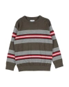 Mayoral Toddler Boy Sweater Military Green Size 7 Cotton, Polyamide, Wool In Green