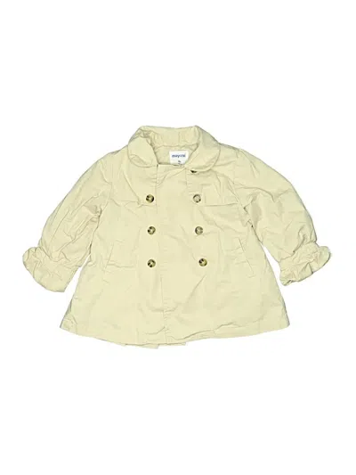 Pre-owned Mayoral Kids' Trenchcoat In White