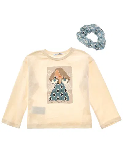 Mayoral Kids' T-shirt In Nude