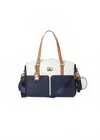 Mayoral Women's 2pc Tote In Pearl White & Navy In Multi