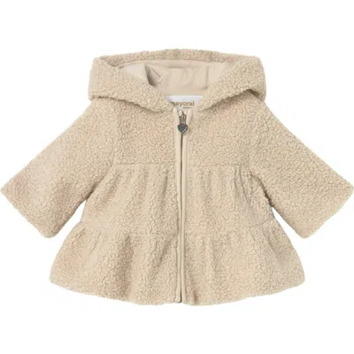 Mayoral Babies'  Zip Sweatshirt In Neutral