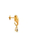 Mazarin 18k Recycled Yellow Gold Elephant Ear Motif Earrings In Gold