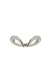 Mazarin Duchess Eboris Recycled 18k White Gold Ring