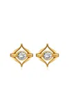 Mazarin Eboris Link 18k Yellow Gold Earrings