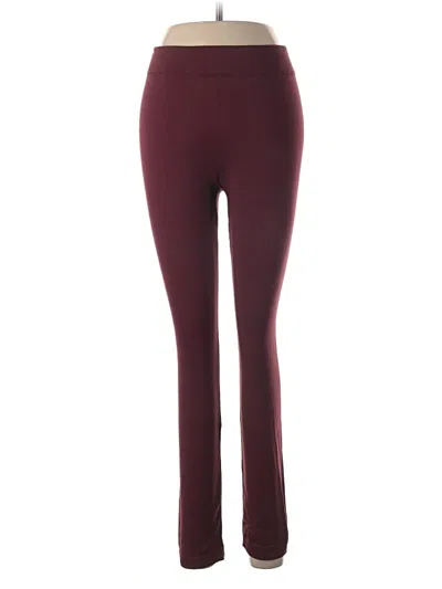 Pre-owned Maze Collection Active Pants In Burgundy