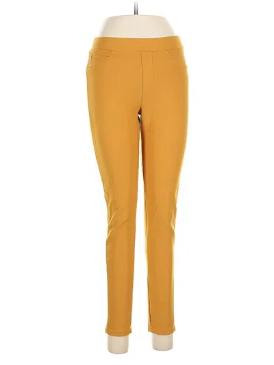Pre-owned Maze Collection Active Pants In Yellow