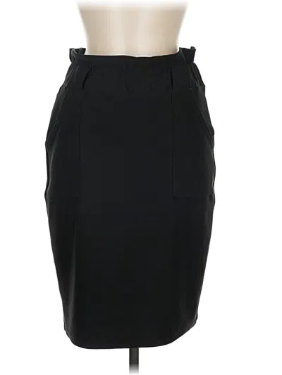 Pre-owned Maze Collection Formal Skirt In Black