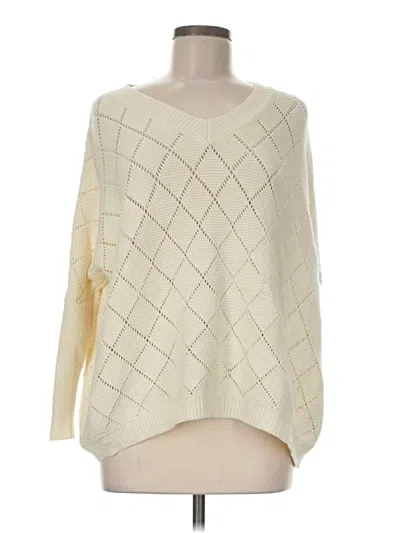 Pre-owned Mazik Pullover Sweater In Ivory