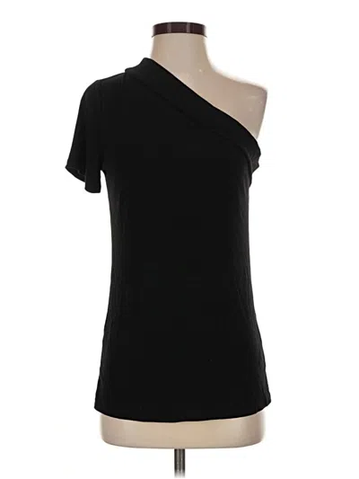 Pre-owned Mazik Short Sleeve Turtleneck In Black