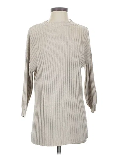 Pre-owned Mazik Turtleneck Sweater In Tan