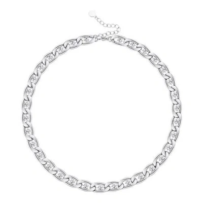 Mazin Jewels Chain Link Necklace