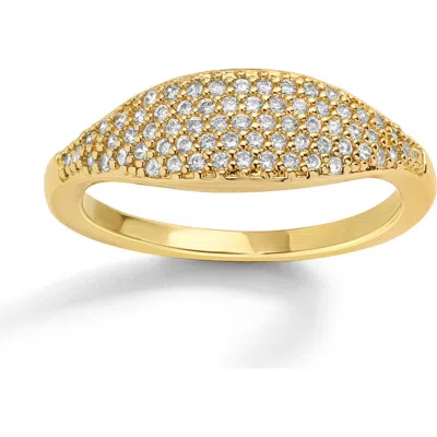 Mazin Jewels Eugenie Ring In Gold