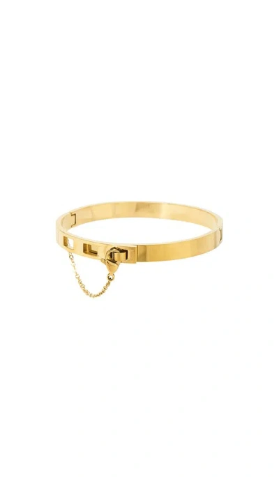 Mazin Jewels Lylah Bangle In Gold