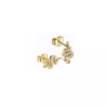 Mazin Jewels Mini Snake Studs