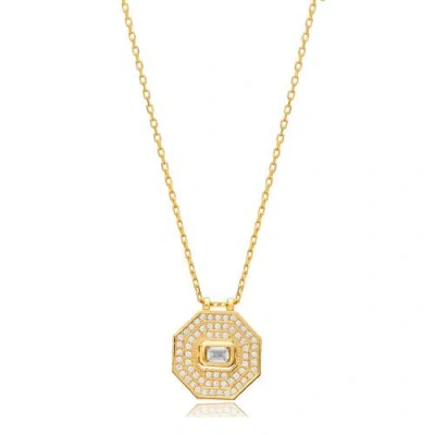 Mazin Jewels Mystic Medallion Necklace
