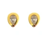 Mazin Jewels Pear Studs
