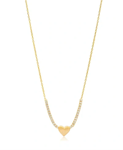 Mazin Jewels Solace Necklace In Gold