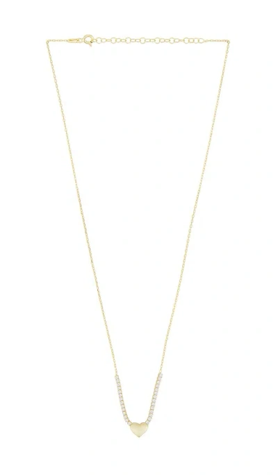 Mazin Jewels Solace Necklace In Gold