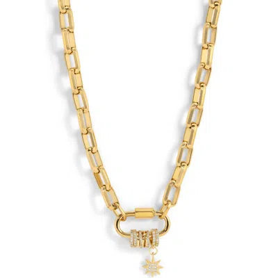 Mazin Jewels Starlink Necklace In Gold