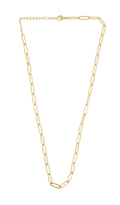 Mazin Jewels The Sydney Necklace In Gold