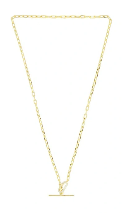 Mazin Jewels Vault Necklace In Gold
