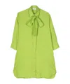 Mazzarelli Seersucker Cotton Shirt In Green