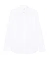 Mazzarelli Button-down Long-sleeved Shirt In White