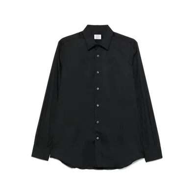 Mazzarelli Button-down Shirt In Black