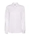 MAZZARELLI CAMICIA IN COTONE E SETA MOD
