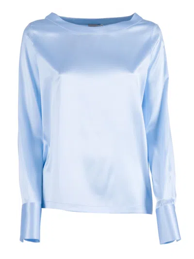 Mazzarelli Camicie Camicia Mod。安吉b In Blue