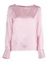Mazzarelli Camicie Camicia Mod。安吉b In Pink