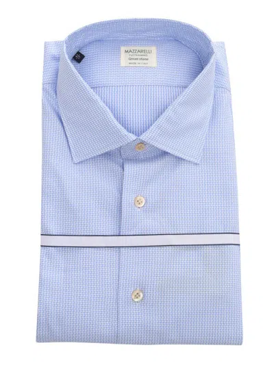Mazzarelli Camicie Shirt In Blue