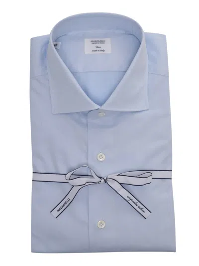 Mazzarelli Camicie Shirt In Blue