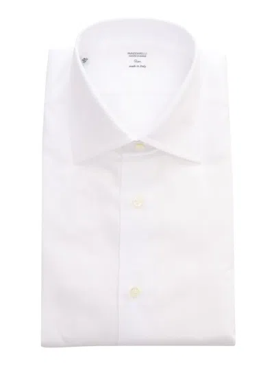 Mazzarelli Camicie Shirt In White