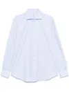 Mazzarelli White Shirts In 蓝色