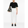 Mazzarelli Tonal-stitching Short-sleeve T-shirt