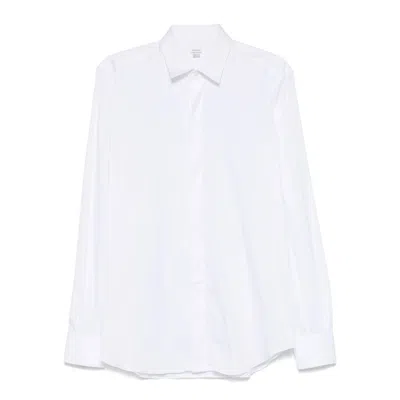 Mazzarelli Cotton-blend Shirt In White