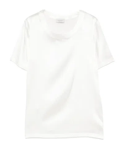 Mazzarelli Crew Neck T-shirt In White