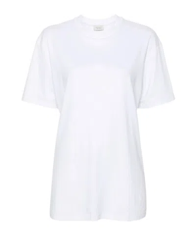 Mazzarelli Crew Neck T-shirt In White