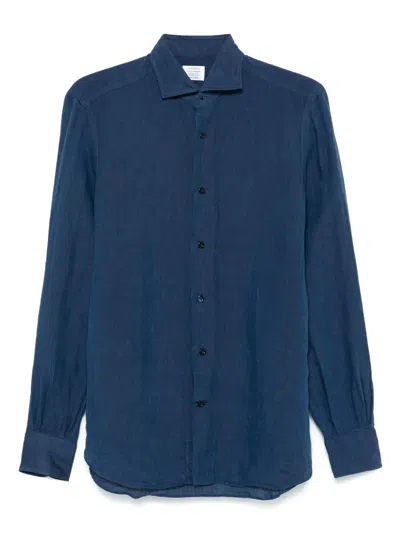 Mazzarelli Cutaway-collar Shirt