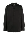 Mazzarelli Cotton Shirts In Black