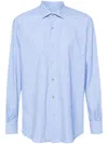Mazzarelli Nylon Shirts In Blue