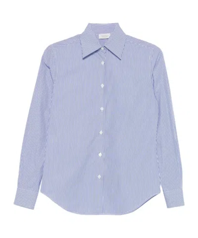 MAZZARELLI GEA STRIPED BUTTON-FASTENING SHIRT