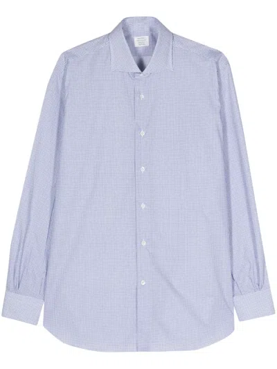 MAZZARELLI GEOMETRIC-PATTERN SHIRT