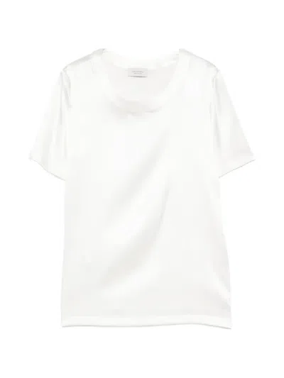Mazzarelli Lea Short-sleeve Top In White