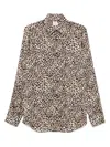 Mazzarelli Leopard-print Shirt In Multi