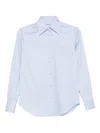 Mazzarelli Long-sleeve Button-up Shirt In Blue